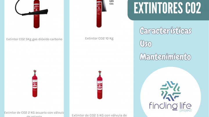 Extintores co2: características, uso y mantenimiento