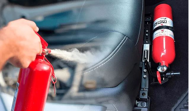 extintor coche