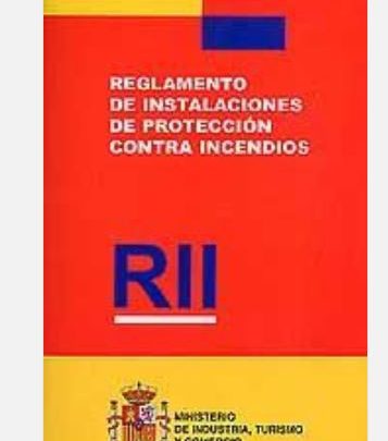 Reglamento de Seguridad Contra Incendios en Establecimientos Industriales