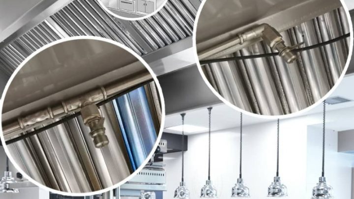 extinción automática en cocinas