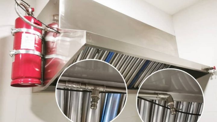 extinción automática en cocinas