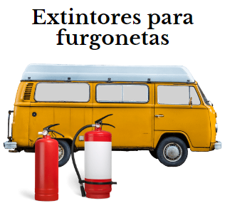 extintores para furgonetas