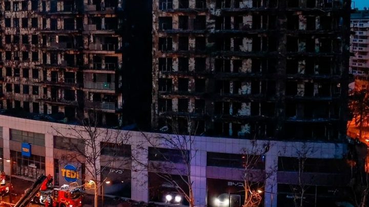incendio en Valencia