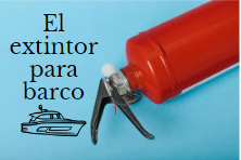 extintor para barco
