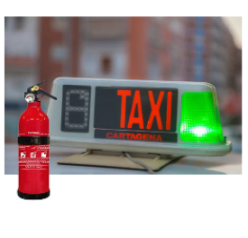 extintor para taxi