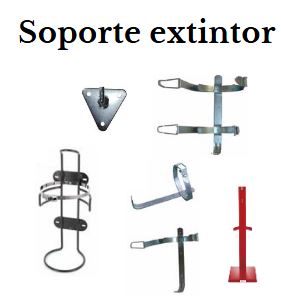 soporte extintor