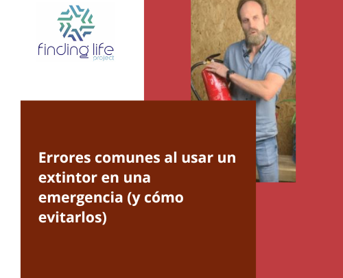 Errores comunes al usar un extintor en una emergencia