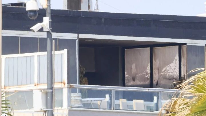 Incendio en un restaurante de la Malvarrosa deja un herido por inhalación de humo