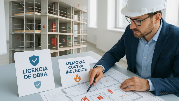 La importancia de la memoria contra incendios al solicitar una licencia de obra