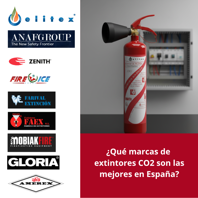 ¿Qué marcas de extintores co2 son las mejores en España? 