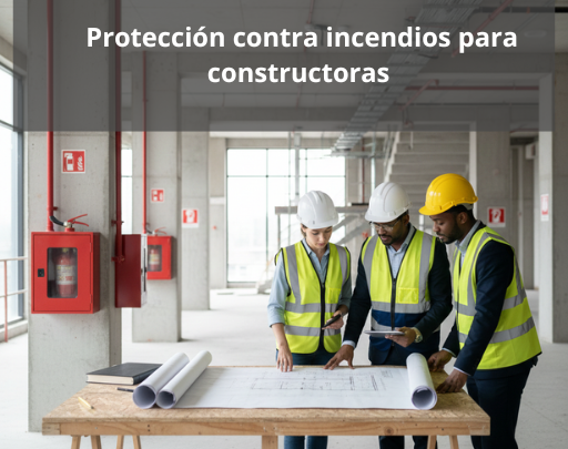 Protección contra incendios para constructoras