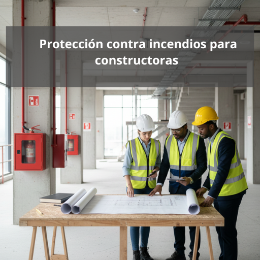 Protección contra incendios para constructoras