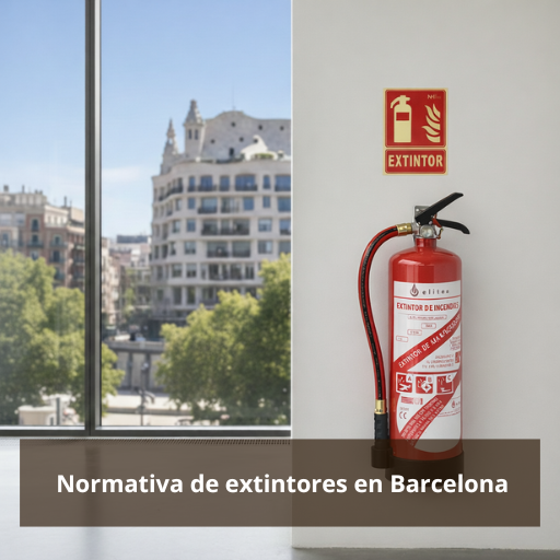 Normativa de extintores en Barcelona